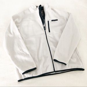 Timberland cream fleece jacket size S